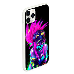 Чехол iPhone 11 Pro матовый KDA Akali, цвет: 3D-белый — фото 2