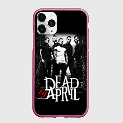 Чехол iPhone 11 Pro матовый Dead by April: Dark Rock
