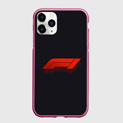 Чехол iPhone 11 Pro матовый Formula 1, цвет: 3D-малиновый