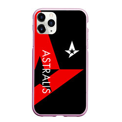 Чехол iPhone 11 Pro матовый Astralis: Cybergaming, цвет: 3D-розовый