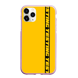 Чехол iPhone 11 Pro матовый ASAP Rocky: Yellow Testing, цвет: 3D-розовый
