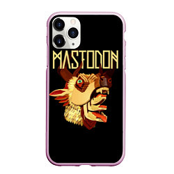 Чехол iPhone 11 Pro матовый Mastodon: Leviathan, цвет: 3D-розовый