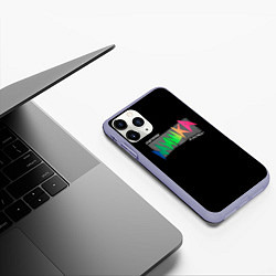 Чехол iPhone 11 Pro матовый Mishka NYC x Tessa Violet, цвет: 3D-светло-сиреневый — фото 2