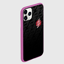 Чехол iPhone 11 Pro матовый HENTAI HEAVEN, цвет: 3D-фиолетовый — фото 2
