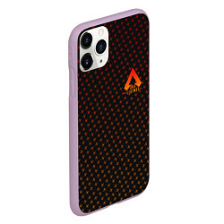 Чехол iPhone 11 Pro матовый Apex Legends: Orange Dotted, цвет: 3D-сиреневый — фото 2