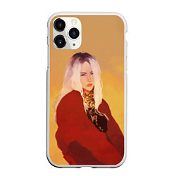 Чехол iPhone 11 Pro матовый Billie Eilish: Sun, цвет: 3D-белый