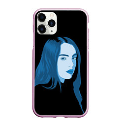 Чехол iPhone 11 Pro матовый Billie Eilish: Blue Style