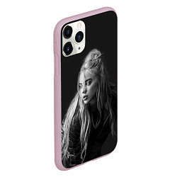 Чехол iPhone 11 Pro матовый Billie Eilish: Black Fashion, цвет: 3D-розовый — фото 2