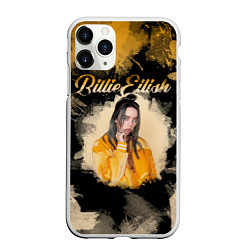 Чехол iPhone 11 Pro матовый Billie Eilish: Aqua