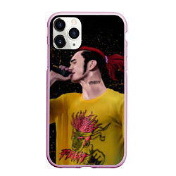 Чехол iPhone 11 Pro матовый Gone Fludd art 3, цвет: 3D-розовый