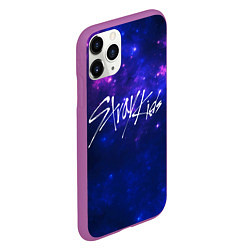 Чехол iPhone 11 Pro матовый Stray Kids, цвет: 3D-фиолетовый — фото 2