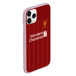 Чехол iPhone 11 Pro матовый Virgil van Dijk 19-20 форма, цвет: 3D-розовый — фото 2