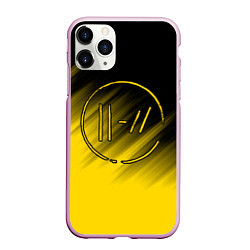 Чехол iPhone 11 Pro матовый TWENTY ONE PILOTS, цвет: 3D-розовый