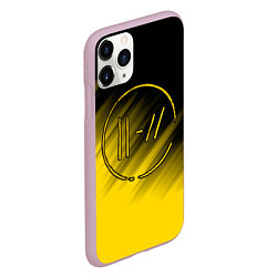 Чехол iPhone 11 Pro матовый TWENTY ONE PILOTS, цвет: 3D-розовый — фото 2