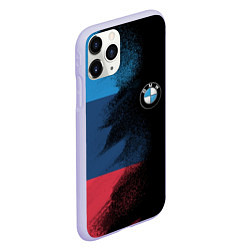 Чехол iPhone 11 Pro матовый BMW, цвет: 3D-светло-сиреневый — фото 2