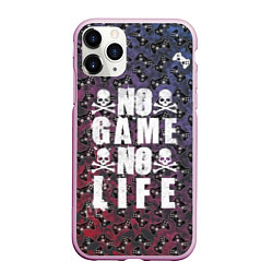 Чехол iPhone 11 Pro матовый No Game No Life, цвет: 3D-розовый