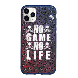 Чехол iPhone 11 Pro матовый No Game No Life, цвет: 3D-тёмно-синий