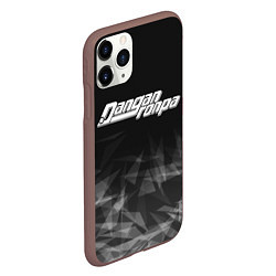 Чехол iPhone 11 Pro матовый DANGANRONPA, цвет: 3D-коричневый — фото 2