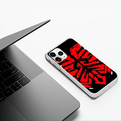 Чехол iPhone 11 Pro матовый ARMOR SAMURAI, цвет: 3D-белый — фото 2