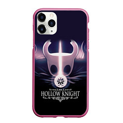 Чехол iPhone 11 Pro матовый Hollow Knight, цвет: 3D-малиновый