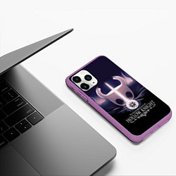 Чехол iPhone 11 Pro матовый Hollow Knight, цвет: 3D-фиолетовый — фото 2