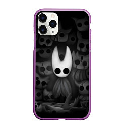 Чехол iPhone 11 Pro матовый Hollow Knight, цвет: 3D-фиолетовый