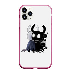 Чехол iPhone 11 Pro матовый Hollow Knight, цвет: 3D-малиновый