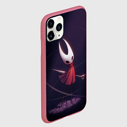 Чехол iPhone 11 Pro матовый Hollow Knight, цвет: 3D-малиновый — фото 2