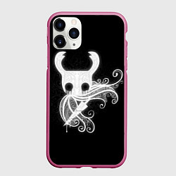 Чехол iPhone 11 Pro матовый Hollow Knight, цвет: 3D-малиновый