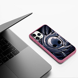 Чехол iPhone 11 Pro матовый Hollow Knight, цвет: 3D-малиновый — фото 2