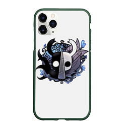 Чехол iPhone 11 Pro матовый Hollow Knight, цвет: 3D-темно-зеленый