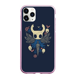 Чехол iPhone 11 Pro матовый Hollow Knight, цвет: 3D-розовый