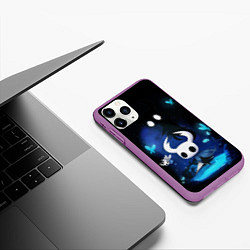 Чехол iPhone 11 Pro матовый Hollow Knight, цвет: 3D-фиолетовый — фото 2