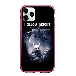 Чехол iPhone 11 Pro матовый Hollow Knight, цвет: 3D-малиновый