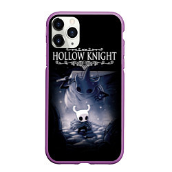 Чехол iPhone 11 Pro матовый Hollow Knight, цвет: 3D-фиолетовый