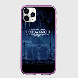 Чехол iPhone 11 Pro матовый Hollow Knight: Darkness, цвет: 3D-фиолетовый