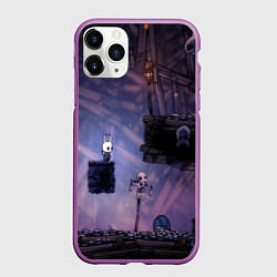 Чехол iPhone 11 Pro матовый HOLLOW KNIGHT, цвет: 3D-фиолетовый