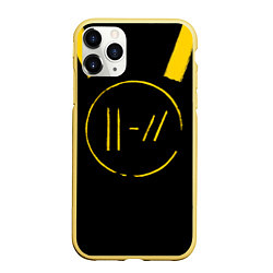 Чехол iPhone 11 Pro матовый 21 Pilots: Logo, цвет: 3D-желтый