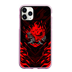 Чехол iPhone 11 Pro матовый CYBERPUNK 2077