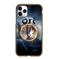 Чехол iPhone 11 Pro матовый Ori and the will of the wisp, цвет: 3D-коричневый