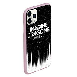 Чехол iPhone 11 Pro матовый IMAGINE DRAGONS, цвет: 3D-розовый — фото 2