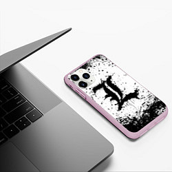 Чехол iPhone 11 Pro матовый L textured, цвет: 3D-розовый — фото 2