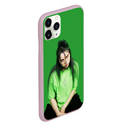 Чехол iPhone 11 Pro матовый BILLIE EILISH, цвет: 3D-розовый — фото 2