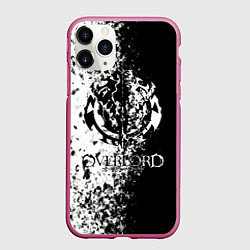 Чехол iPhone 11 Pro матовый Overlord, цвет: 3D-малиновый
