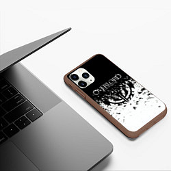Чехол iPhone 11 Pro матовый Overlord, цвет: 3D-коричневый — фото 2
