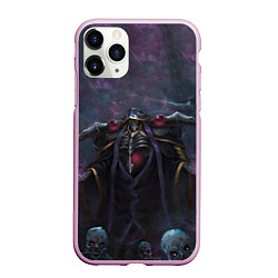 Чехол iPhone 11 Pro матовый Overlord, цвет: 3D-розовый