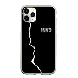 Чехол iPhone 11 Pro матовый KIZARU - HAUNTED FAMILY, цвет: 3D-салатовый