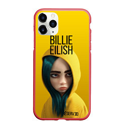 Чехол iPhone 11 Pro матовый BILLIE EILISH: Yellow Girl, цвет: 3D-красный