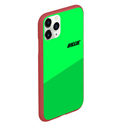 Чехол iPhone 11 Pro матовый Billie Eilish: Duo Green, цвет: 3D-красный — фото 2