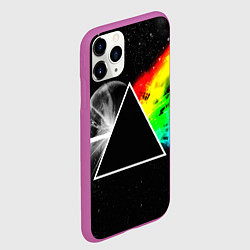Чехол iPhone 11 Pro матовый PINK FLOYD, цвет: 3D-фиолетовый — фото 2